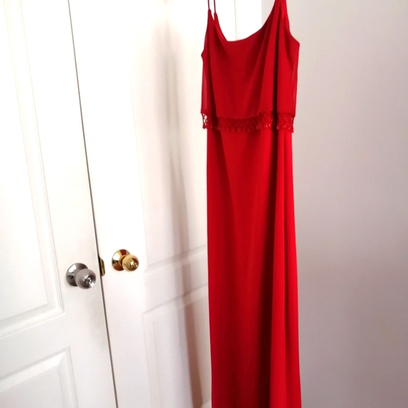 Betsy&Adam by Jaslene red dress - Picture 6 of 6